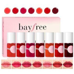 Lip Tint Stain Set, Lip Stain Long Lasting Waterproof, Lightweight,